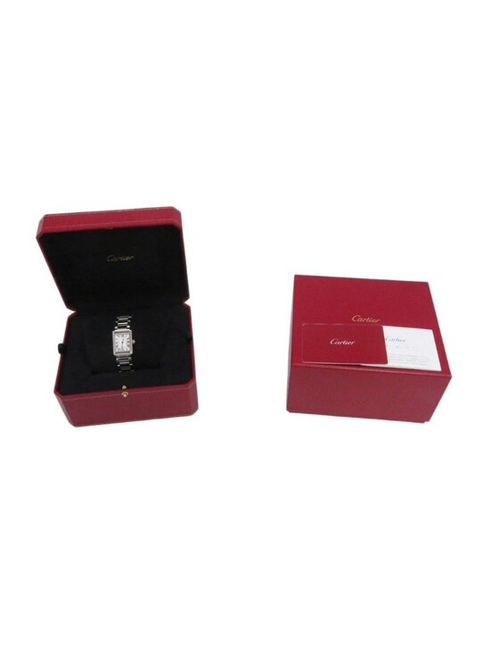 Cartier Tank Mast SM Watch Silver Dial Quartz main image 4